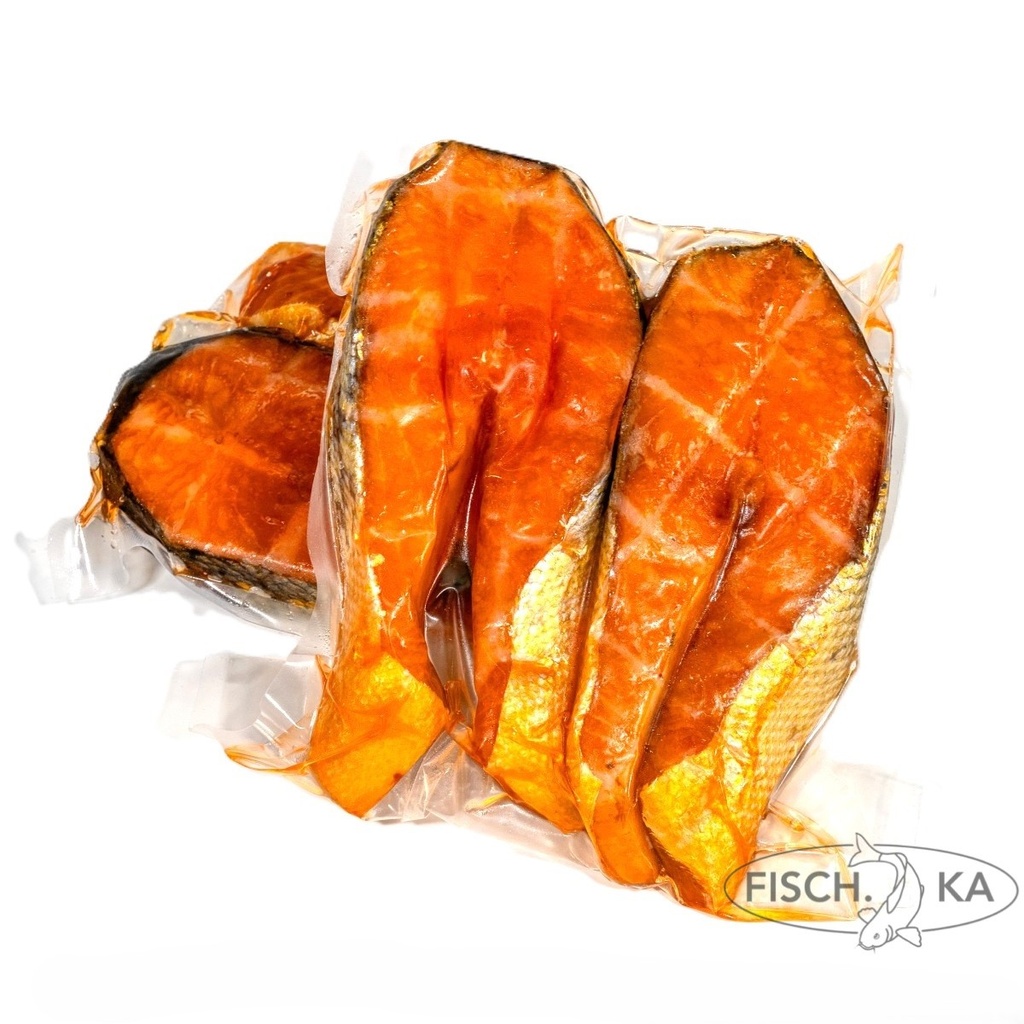 Lachskarbonade kaltgerauchert  - (Vakuum)  4-5 kg/pack
